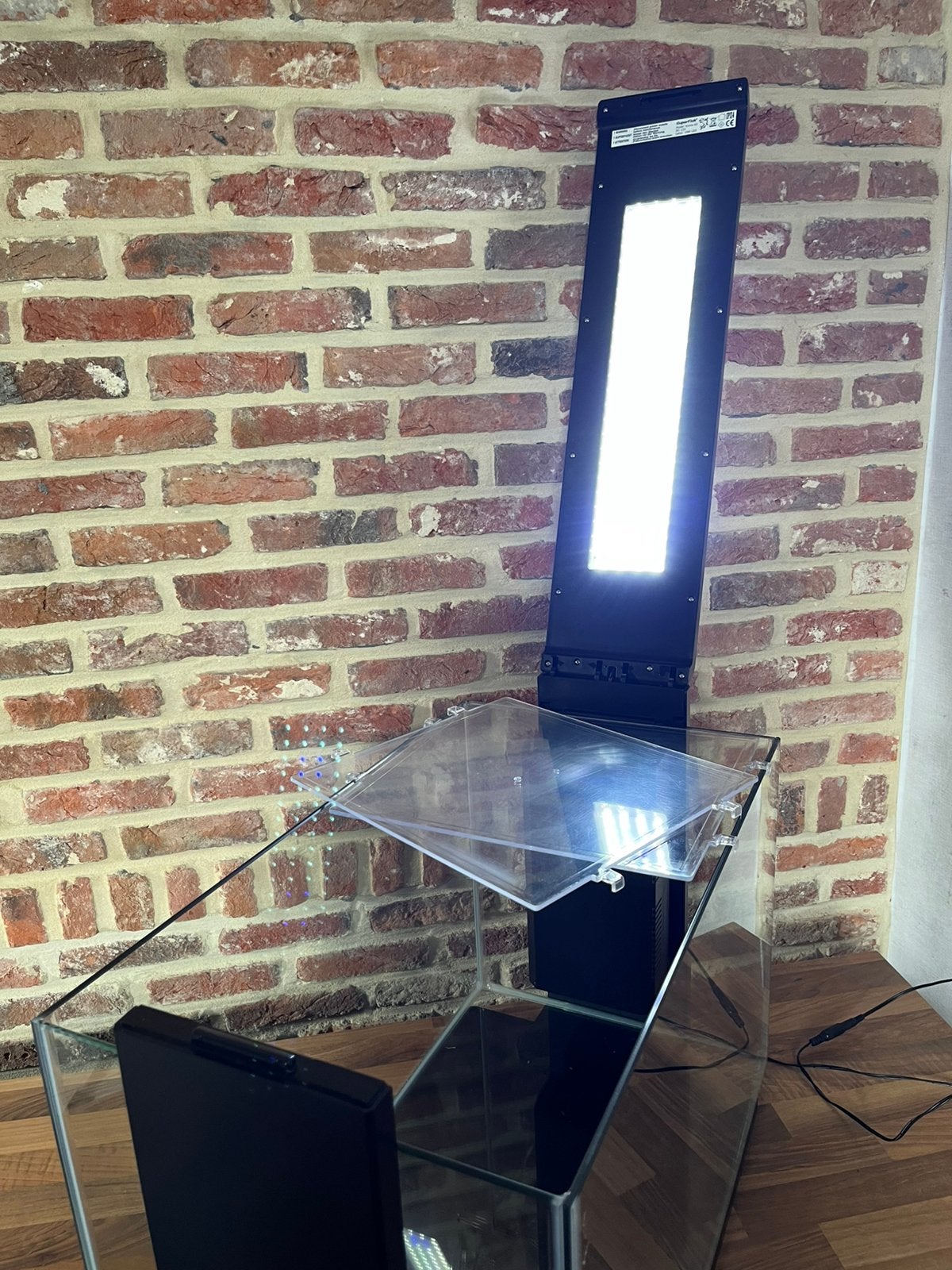 SuperFish Home 60, Dieren en Toebehoren, Ophalen, Inclusief controller, Zo goed als nieuw, Leeg aquarium