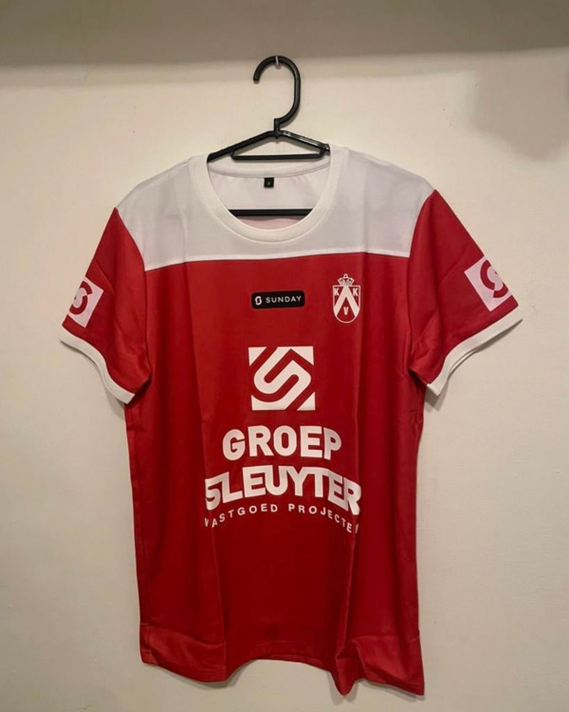Fanshop/Retro shirt Kv Kortrijk (2008/2009) S, Sport en Fitness, Maat S, Ophalen of Verzenden, Zo goed als nieuw, Shirt