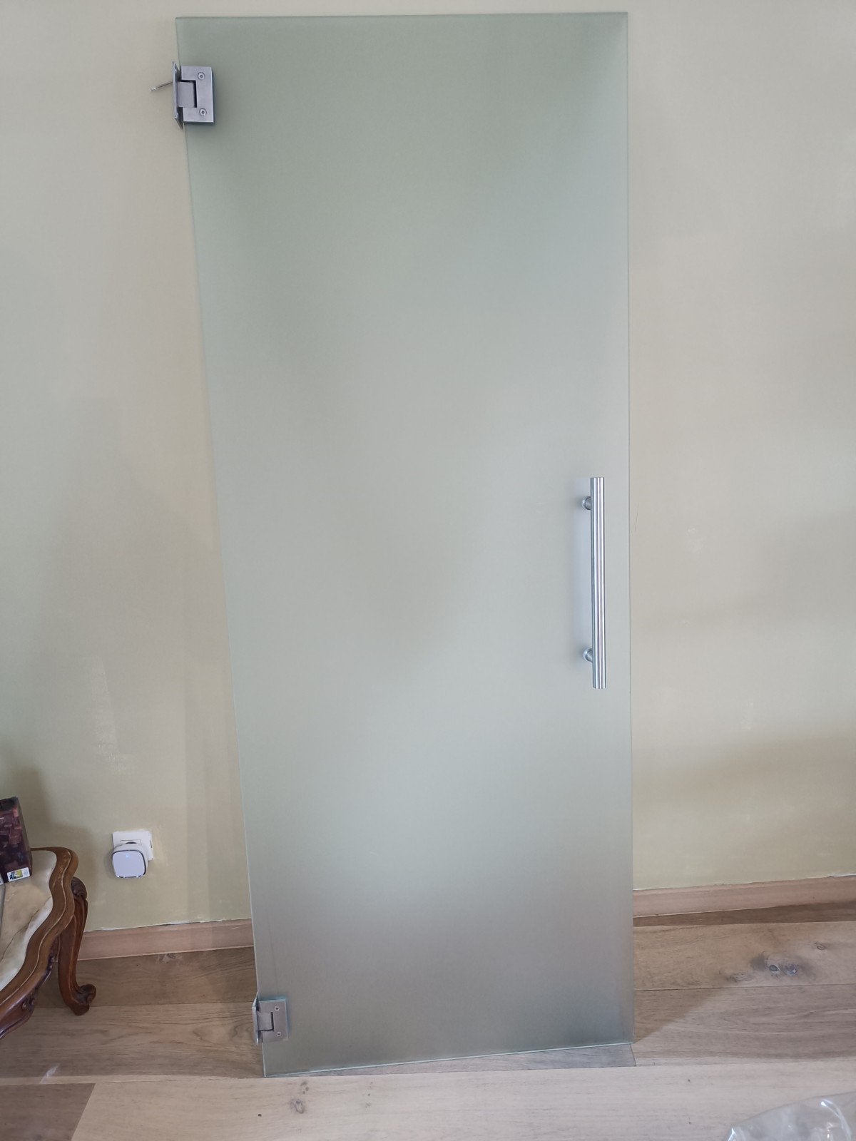Glazen binnendeur mat glas 78x200 cm, Ophalen, Glas, Binnendeur