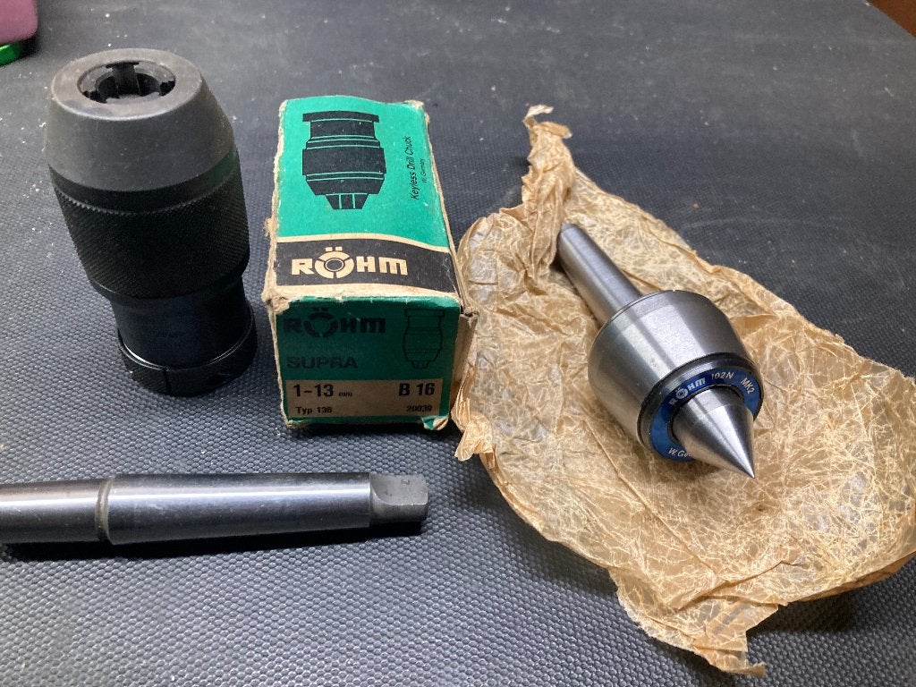 Boorkop Röhm, Doe-het-zelf en Bouw, Gereedschap | Freesmachines, Ophalen, Nieuw