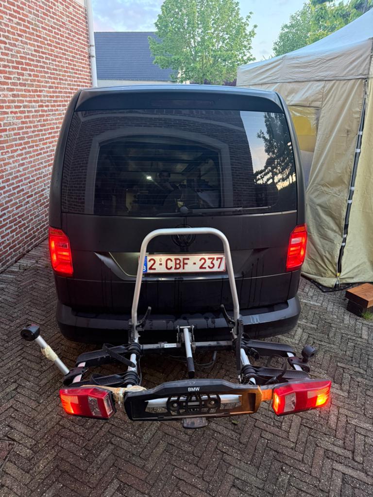 Fietsendrager BMW (trekhaak), Auto diversen, Fietsendragers, Ophalen, Gebruikt, 2 fietsen, Trekhaakdrager