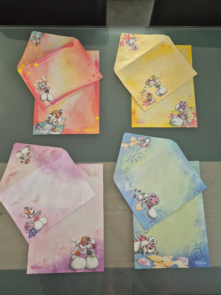 Diddl briefpapier, Verzamelen, Ophalen, Diddl, Zo goed als nieuw, Papier, Kaart of Schrift