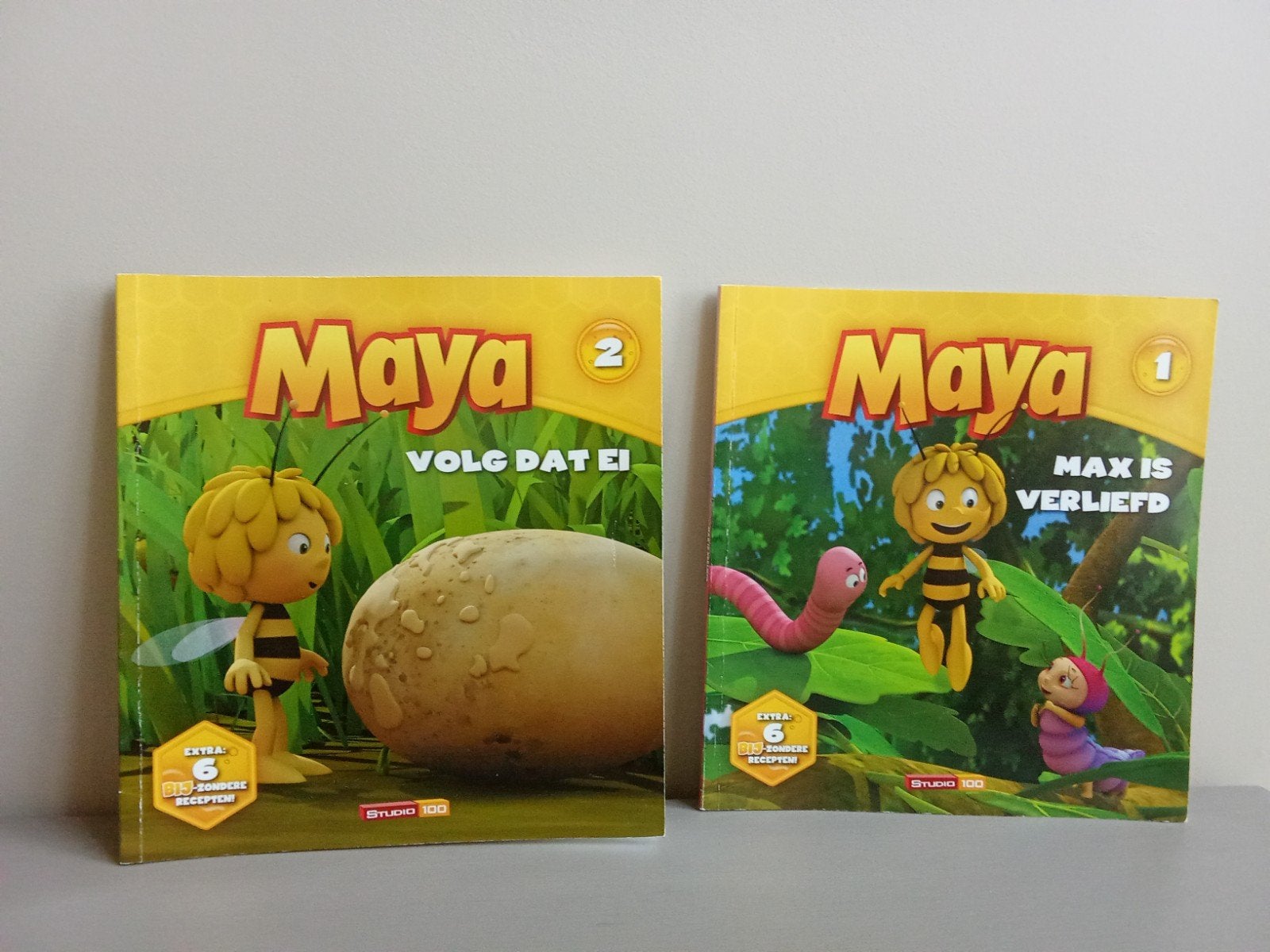 Maya de bij leesboekjes, Ophalen