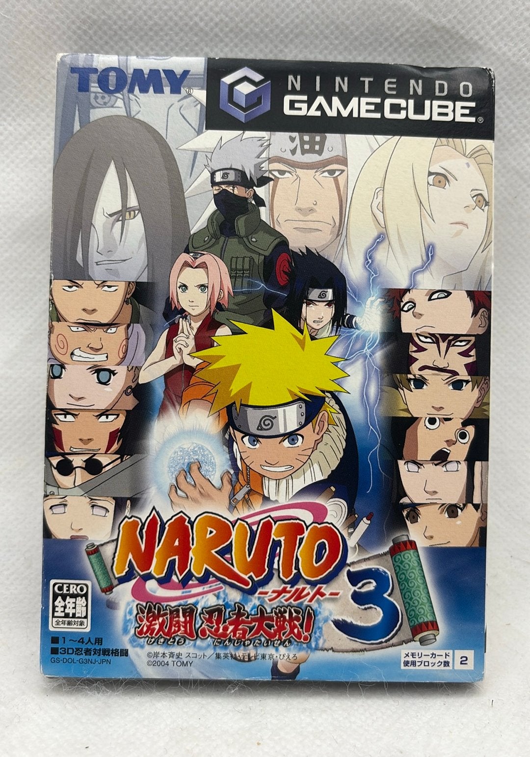 Naruto: Gekitou Ninja Taisen! 3 – Nintendo GameCube, Enlèvement ou Envoi, Utilisé