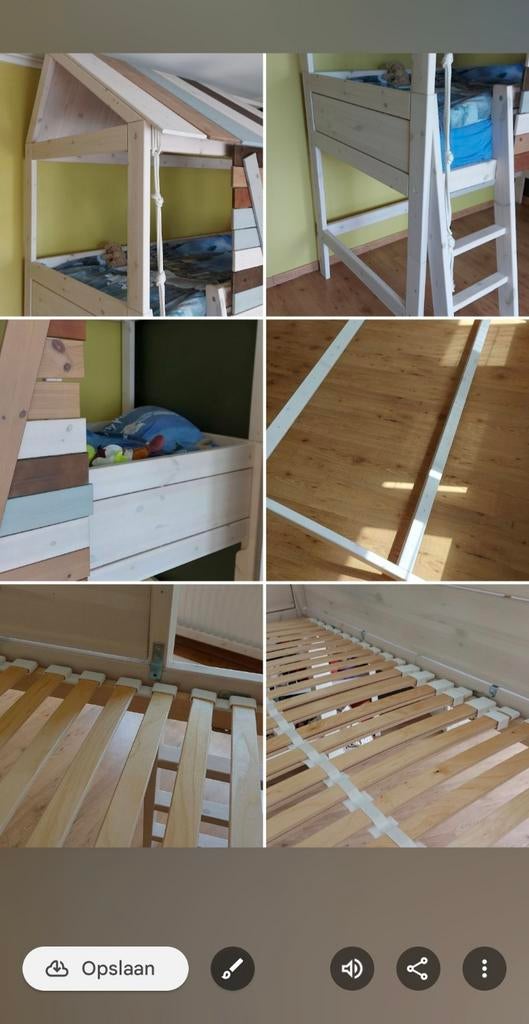 Life Time boomhut hoogslaper, Huis en Inrichting, Ophalen, Hoogslaper