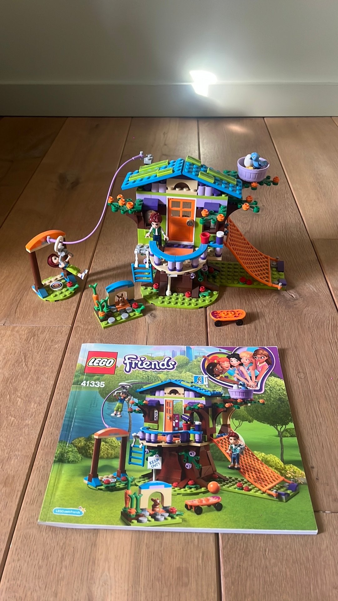 Lego Friends, Mia’s Boomhut, Kinderen en Baby's, Speelgoed | Duplo en Lego, Ophalen, Lego, Friends, Zo goed als nieuw