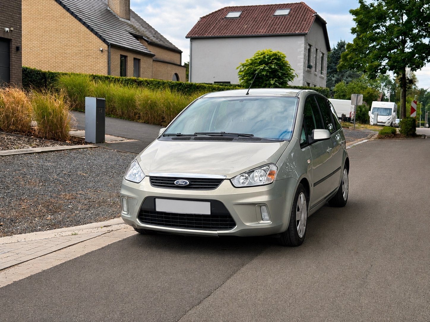 FORD C-MAX|87.000 KM/1e EIGENAAR|VOLLEDIG DEALER ONDERHOUDEN, Autos, Argent ou Gris, Achat, Entreprise, Noir