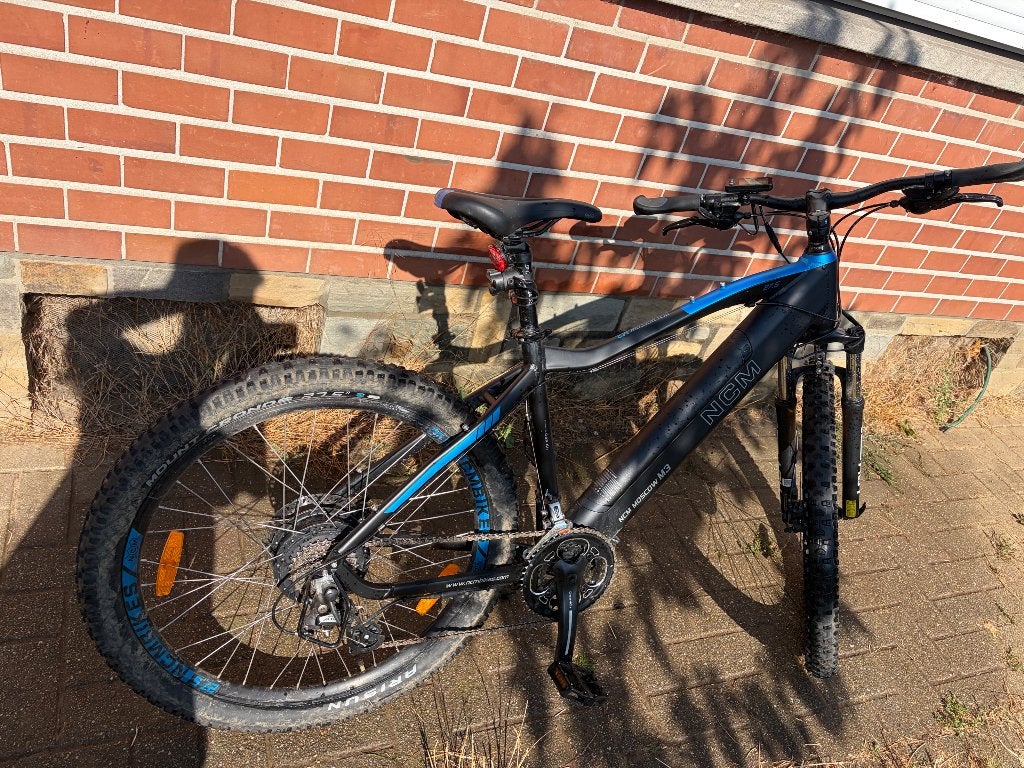 El  mtb fiets nieuw 1 jaar oud wijnig km, 28 inch, Vering, Zo goed als nieuw, 61 tot 65 cm