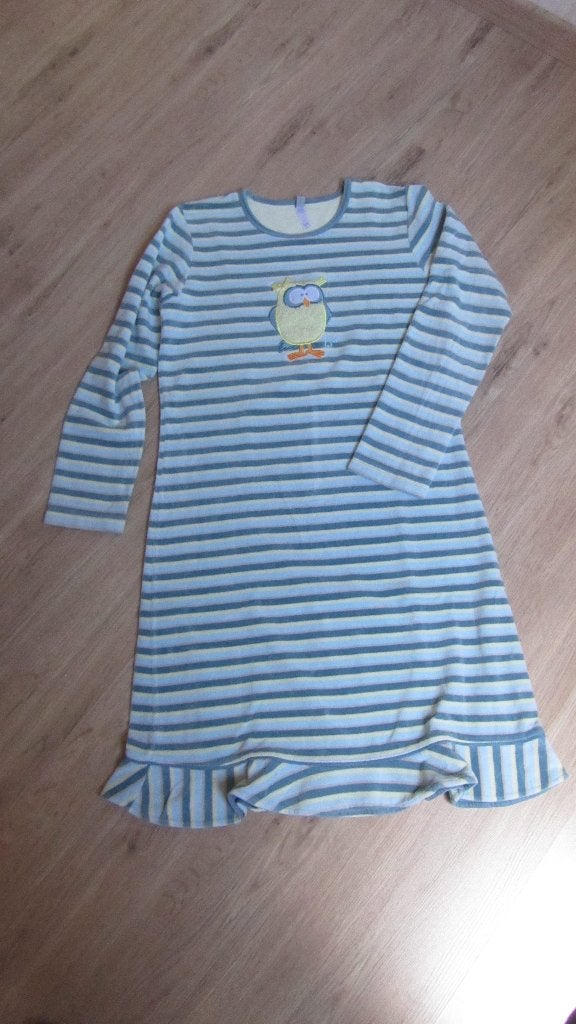 Woody fluweel winternachtkleed 176, Enfants & Bébés, Enlèvement ou Envoi, Comme neuf, Vêtements de nuit ou Sous-vêtements, Fille