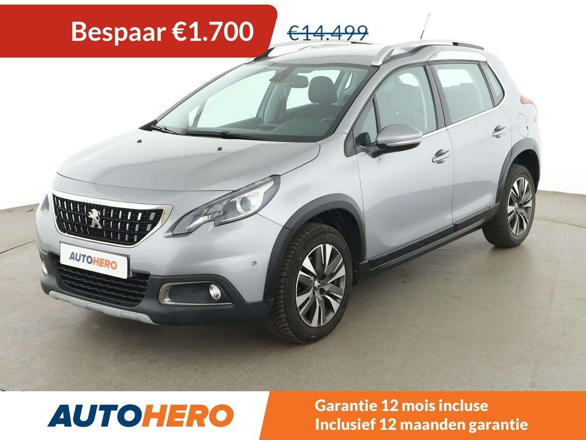 Peugeot 2008 1.5 Blue-HDi Allure (bj 2018, automaat), Auto's, Peugeot, Lichtsensor, 120 pk, https://public.car-pass.be/vhr/46072d47-3f3d-4294-bb86-4d3b47f106ec