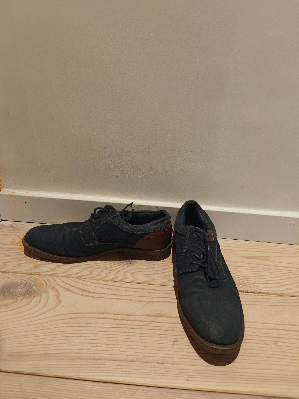 Heren Schoenen, Ophalen, Blauw, Denim, Gedragen