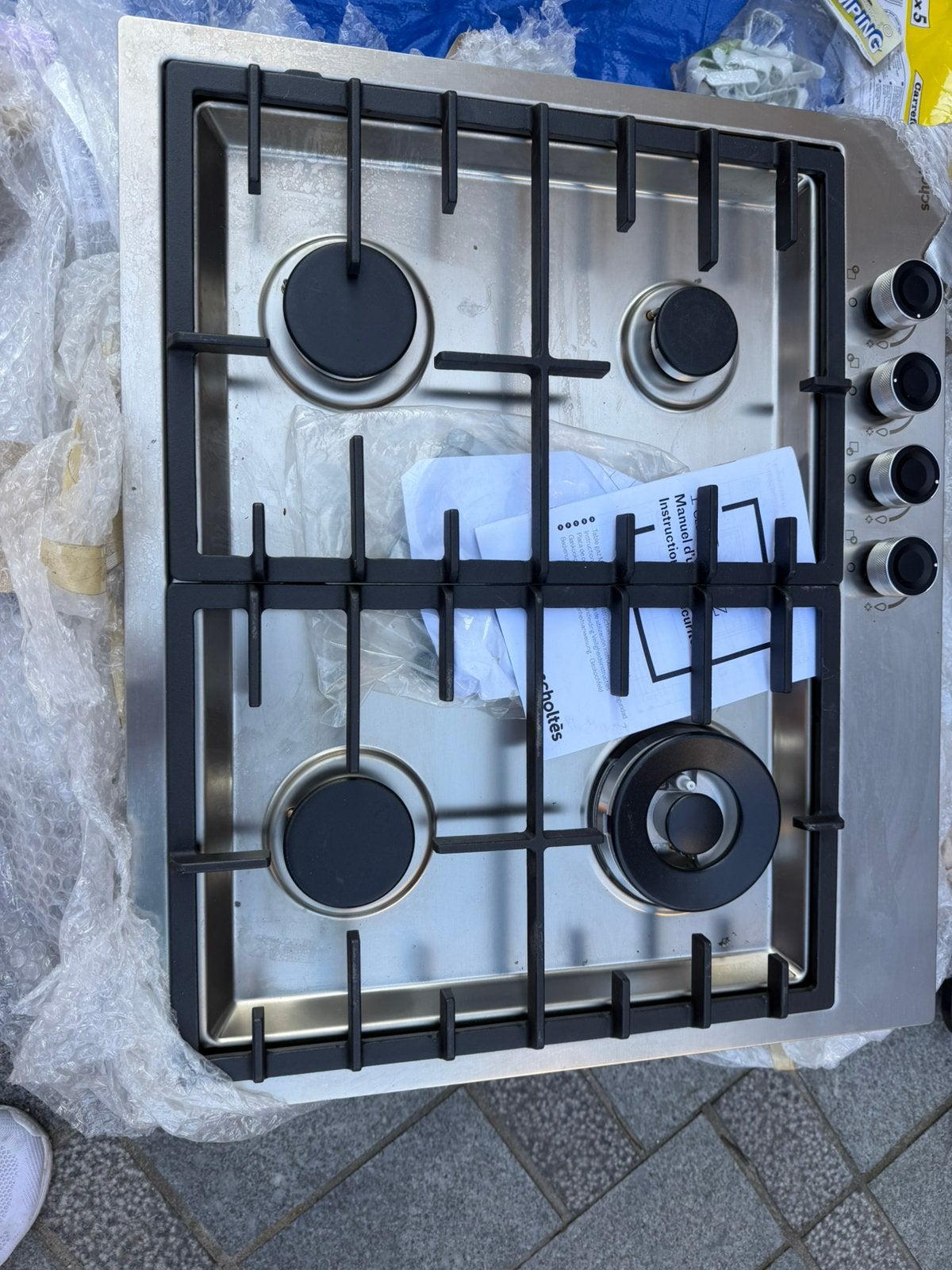 Cuisinière à gaz NEUVE !, Electroménager, Cuisinières, Neuf, Gaz, Classe énergétique A ou plus économe, 4 zones de cuisson