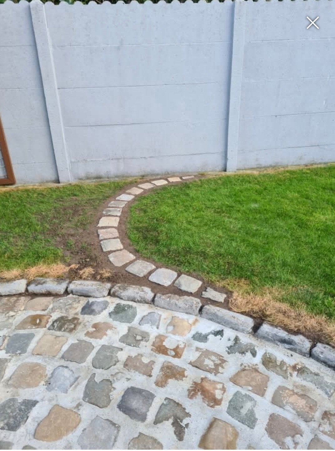 Kasseien / platines / kandlastenen en zuivere grond, Ophalen
