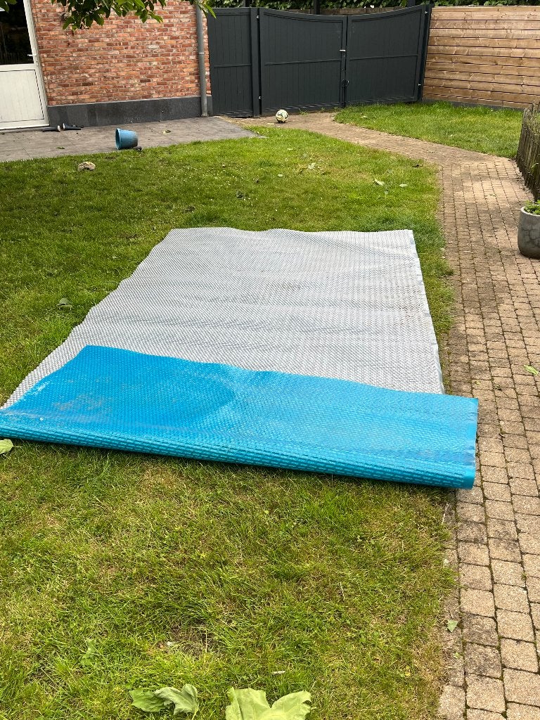 Noppenfolie, Enlèvement, Comme neuf, Couverture de piscine