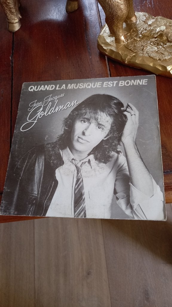 vinyl (45T)jean jacques goldman "quand la musique est bonne", CD & DVD, Enlèvement, Comme neuf, Pop