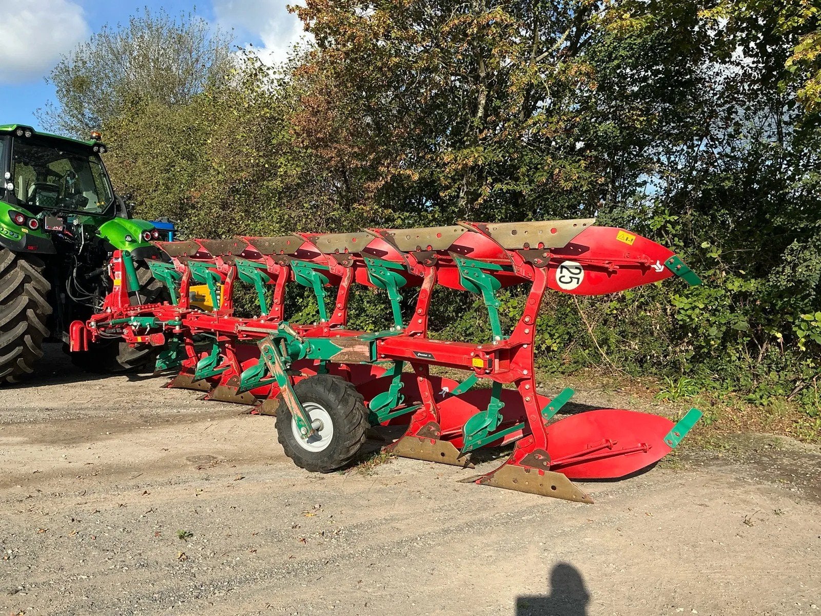Kverneland wentelploeg LS PL1 6-schaar, Ophalen, Akkerbouw, Grondbewerking
