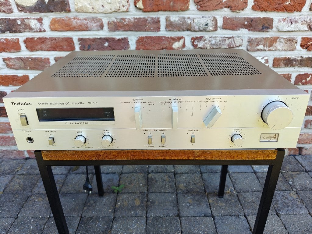 Technics SU-V3  DC versterker, gereviseerd, TOP geluid, Ophalen, Refurbished, 60 tot 120 watt