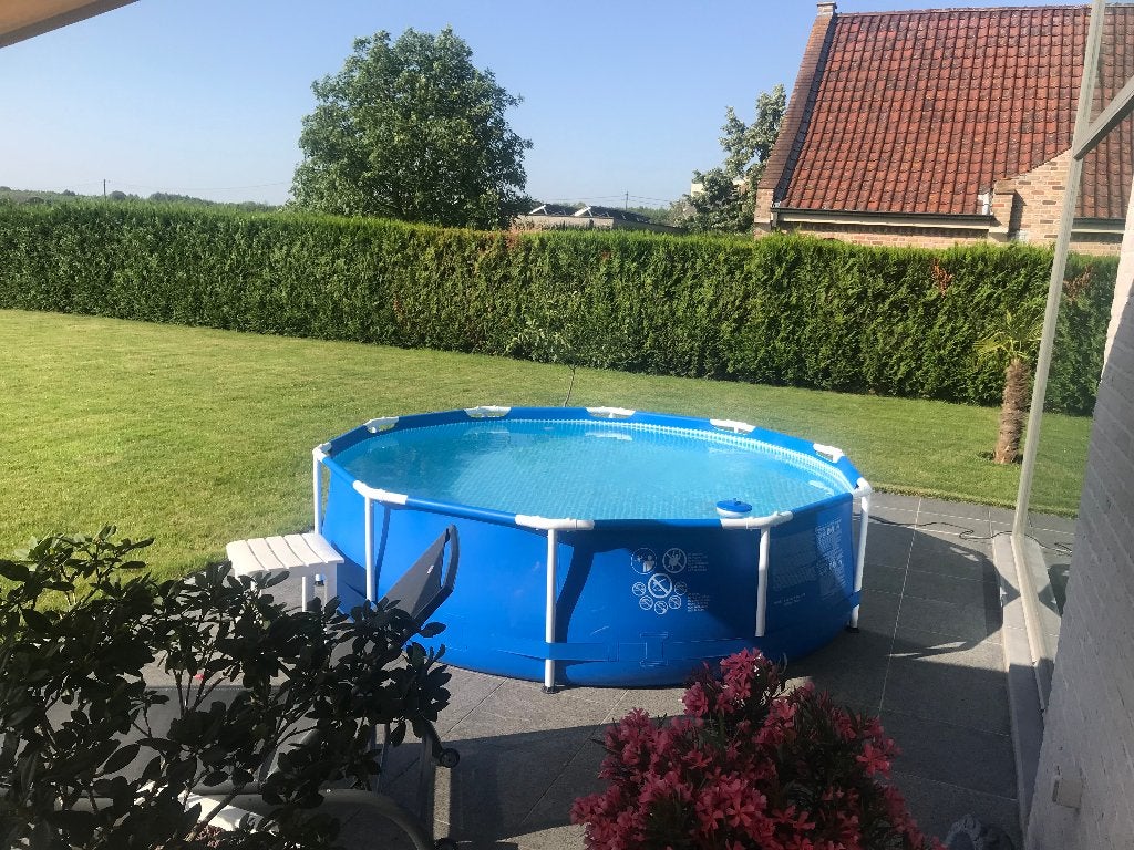 zwembad, Ophalen, Minder dan 80 cm, Rond, 300 cm of meer