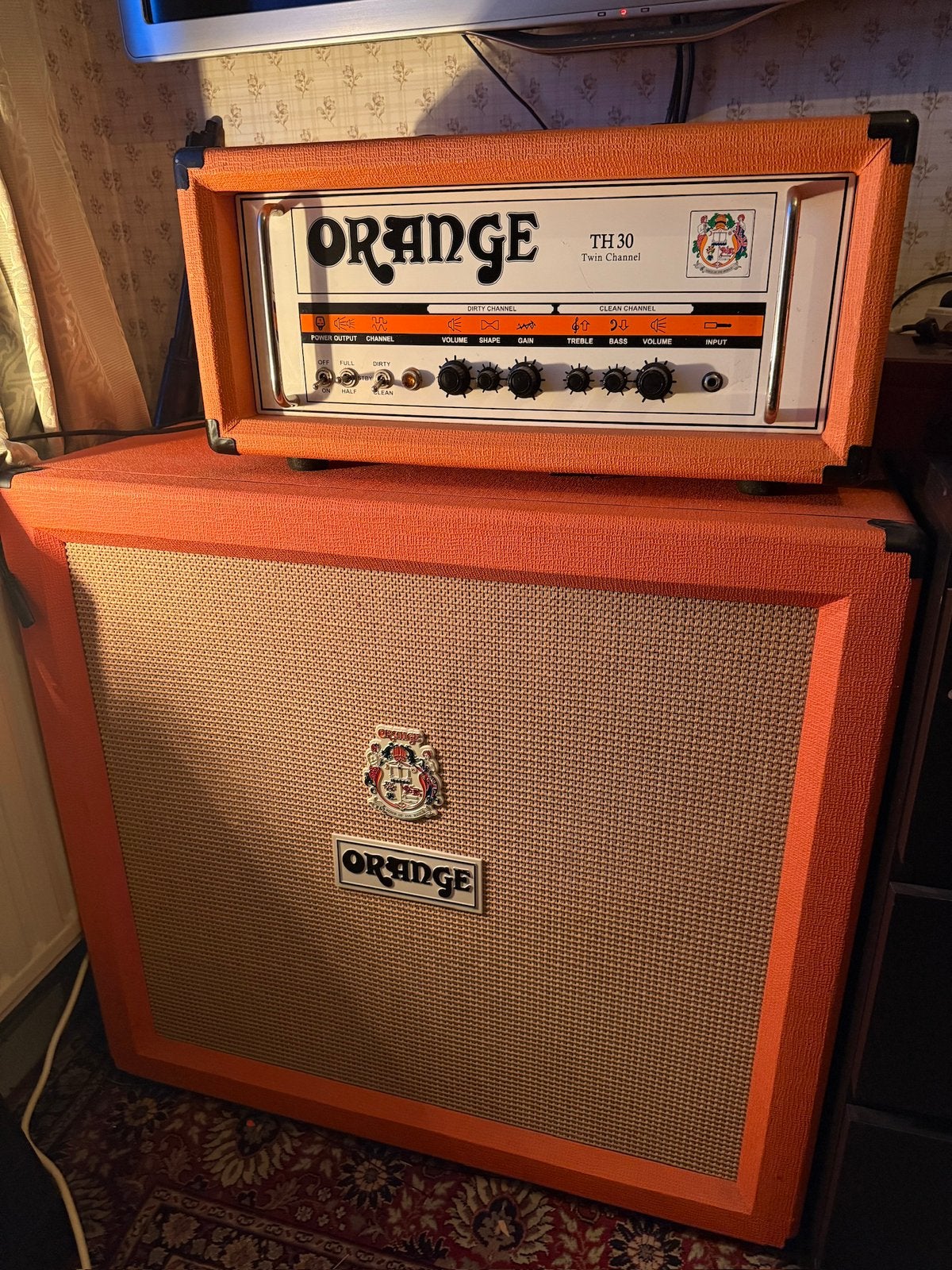 Orange TH30H + PPC412, Musique & Instruments, Amplis | Basse & Guitare, Enlèvement, Comme neuf, Guitare