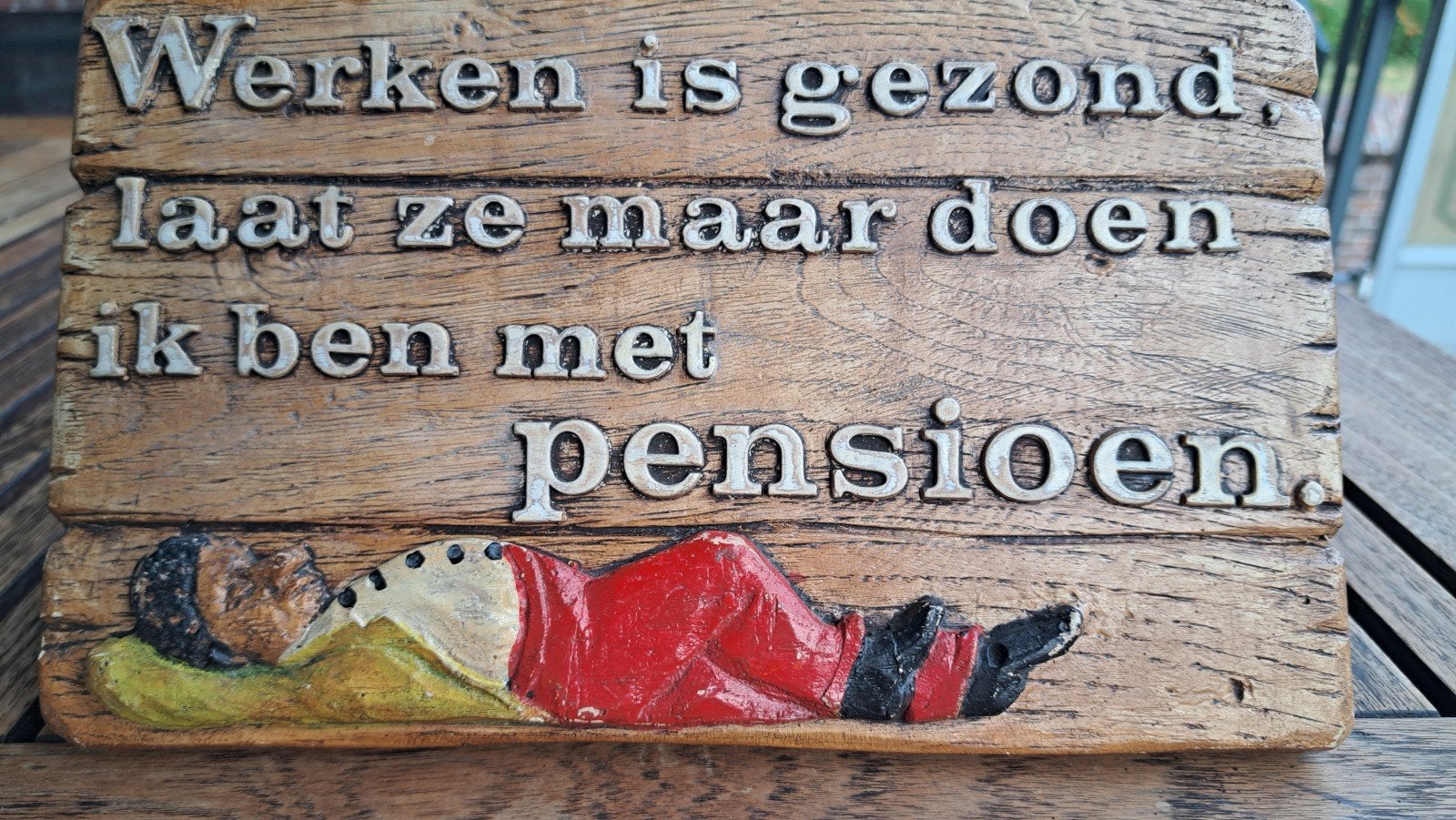 pensioen!, Enlèvement