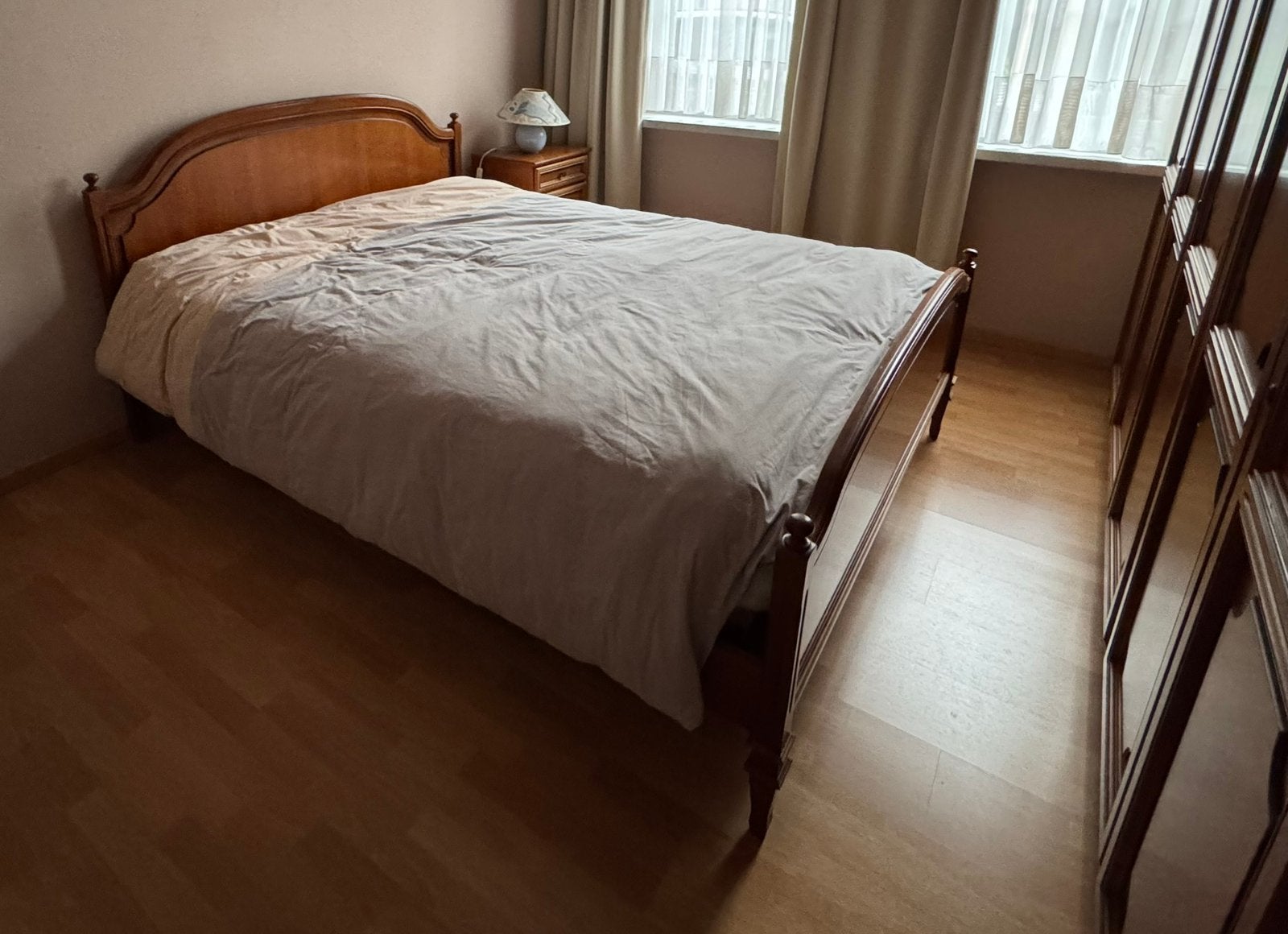 slaapkamer in kersenhout, Ophalen, Gebruikt