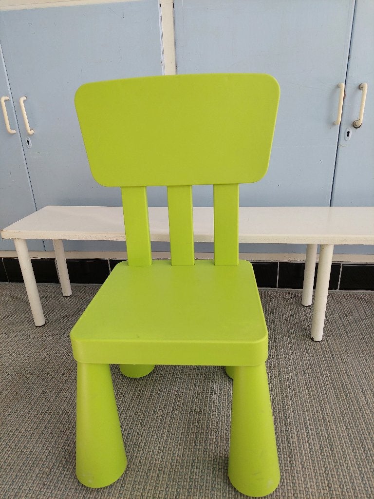 Stoeltje Ikea Mammut, Kinderen en Baby's, Kinderkamer | Tafels en Stoelen, Ophalen, Gebruikt, Stoel(en)