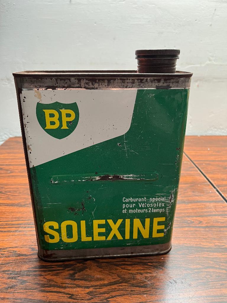 Olieblik bp solexine, Ophalen of Verzenden, Gebruikt