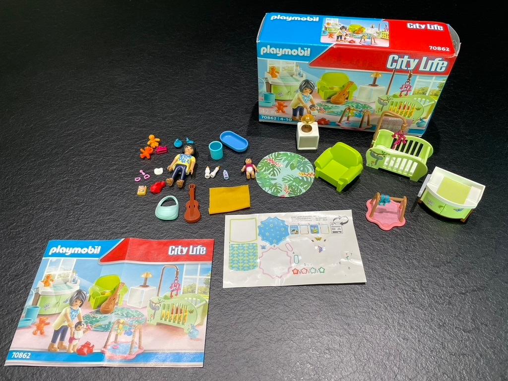 Playmobil chambre de bébé - 70862, Ophalen of Verzenden, Gebruikt