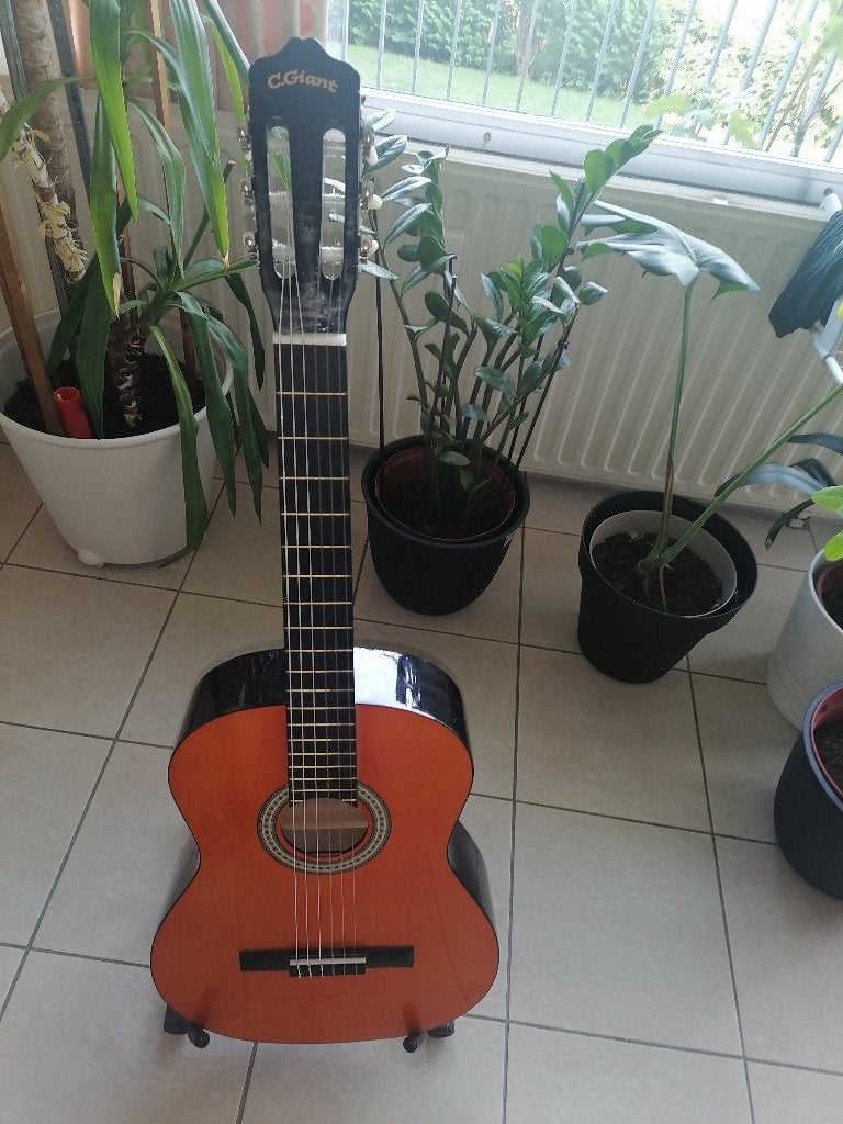 Guitare, Musique & Instruments, Instruments à corde | Guitares | Acoustiques, Enlèvement, Utilisé, Guitare classique ou espagnole