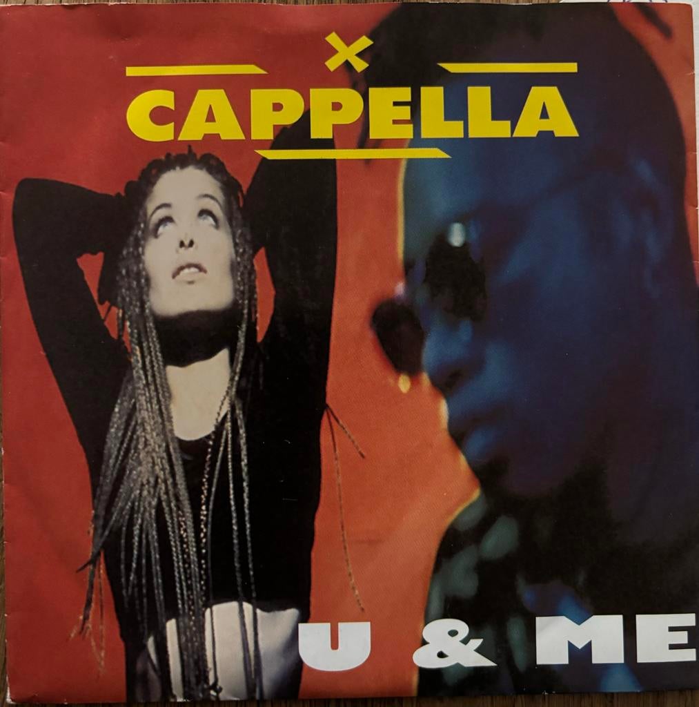 Cappella - u & me ( short sharp edit)- u & me ( tube mix ), Cd's en Dvd's, Vinyl Singles, Gebruikt, Ophalen of Verzenden