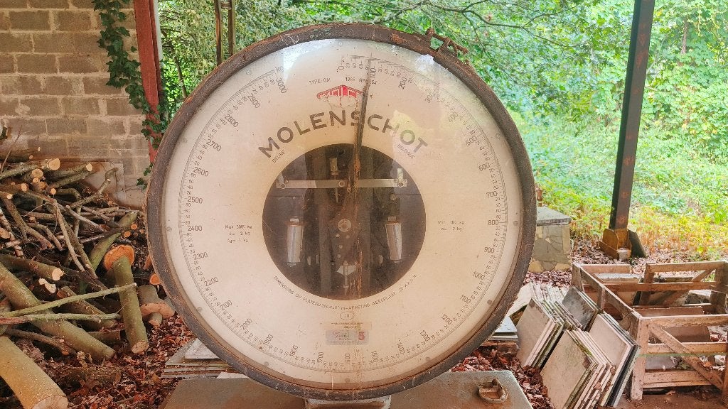 weegschaal 3 ton Molenschot, Ophalen, Gebruikt, Overige typen, 200 kg of meer
