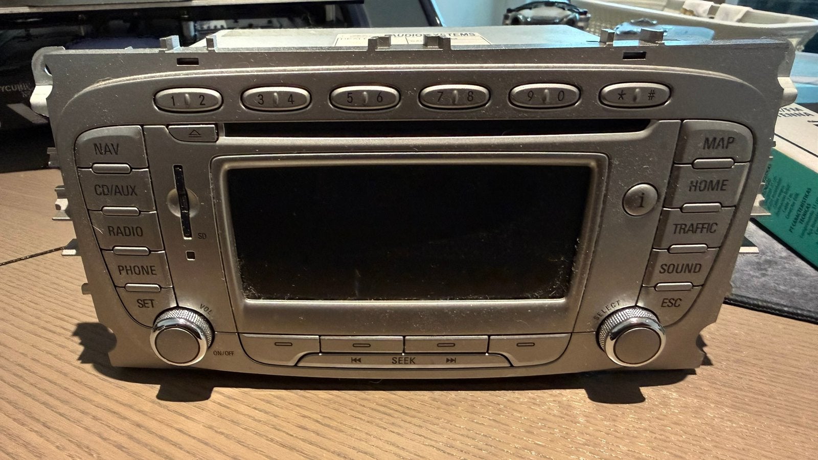 Ford Mondeo Navigatie Radio OEM, Auto diversen, Autoradio's, Gebruikt, Ophalen