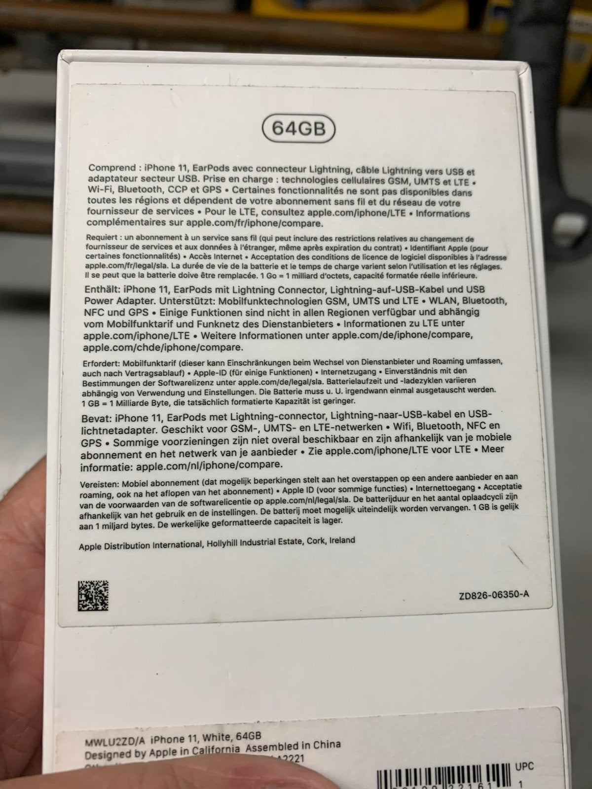 Apple iPhone 11, Informatique & Logiciels, Enlèvement, Utilisé, 16 GB ou plus