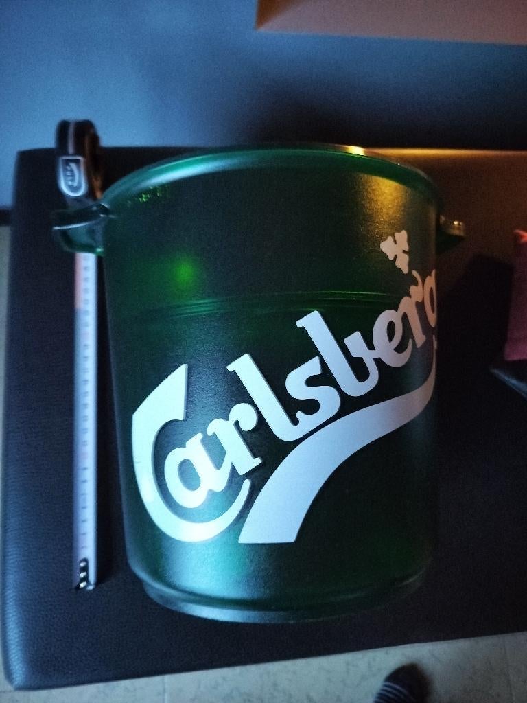 Carlsberg IJsemmer / Flessenkoeler – Gr Logo – Nieuwstaat!, Ophalen, Zo goed als nieuw, Gebruiksvoorwerp