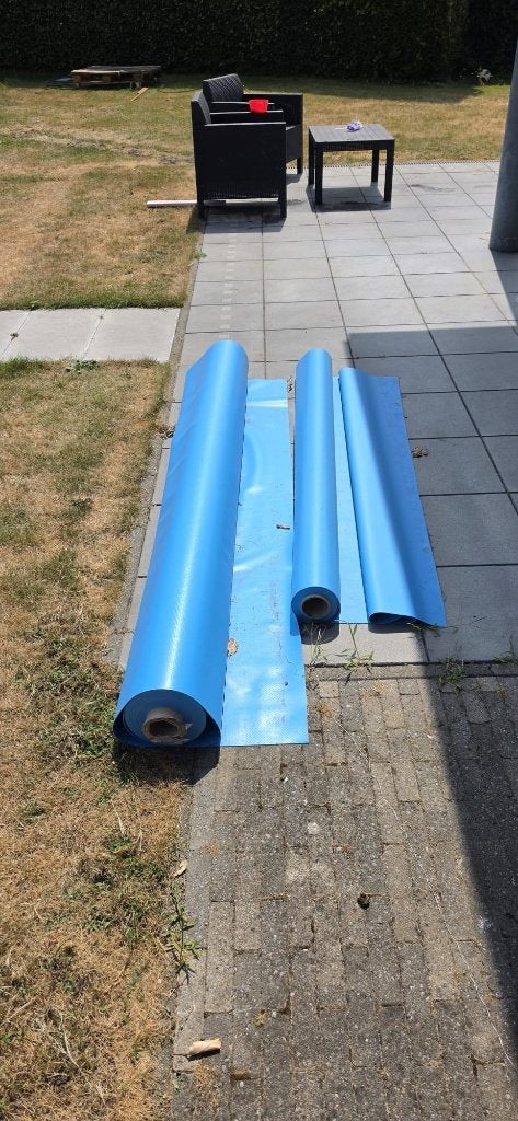 Gewapende liner zwembad, Tuin en Terras, Ophalen, Nieuw, Overige typen