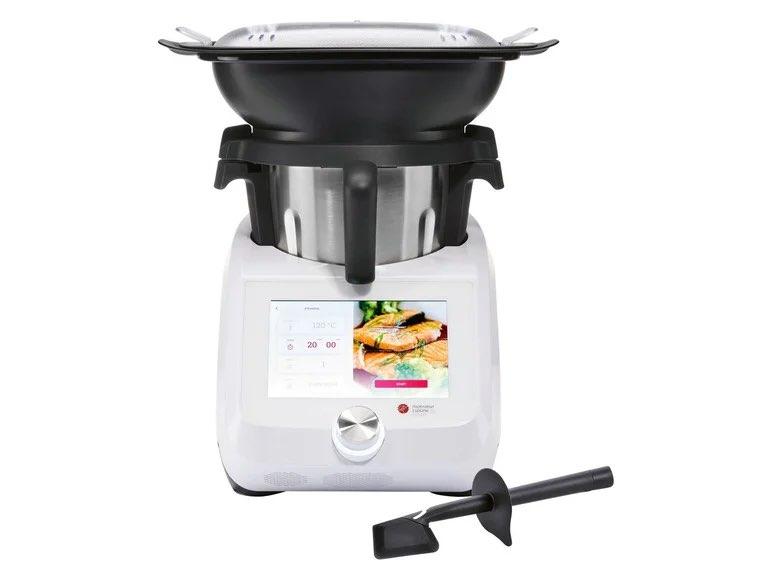 Monsieur Cuisine Lidl, Elektronische apparatuur, Keukenmixers, Gebruikt, 1 tot 2 liter, 3 snelheden of meer, Vaatwasserbestendig