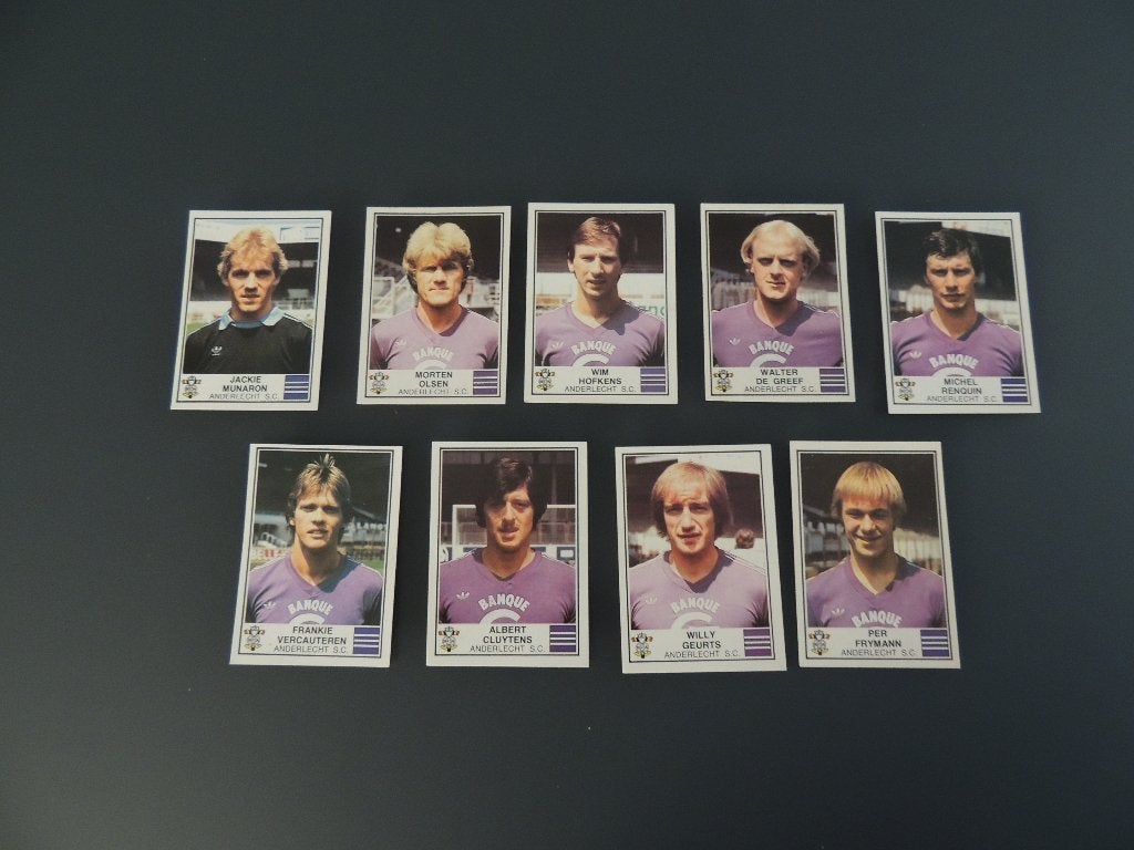 Panini FB 82 Anderlecht, Verzamelen, Ophalen of Verzenden, Zo goed als nieuw