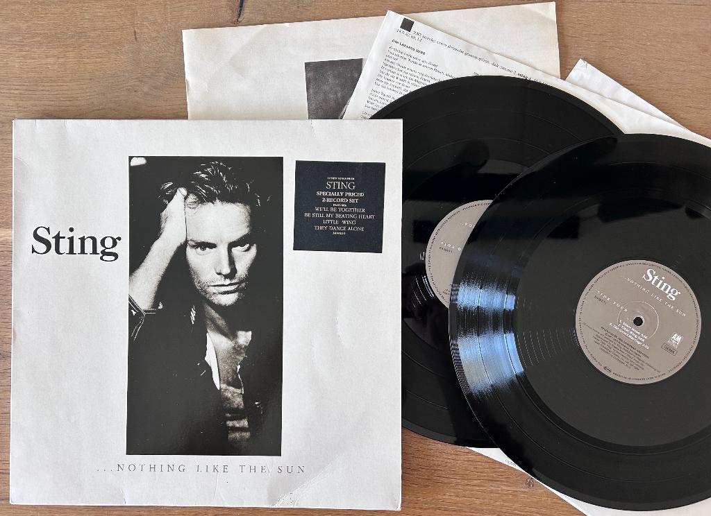 STING - ...Nothing like the sun ( 2LP; NMINT ), Envoi, Comme neuf, 12 pouces, Pop rock