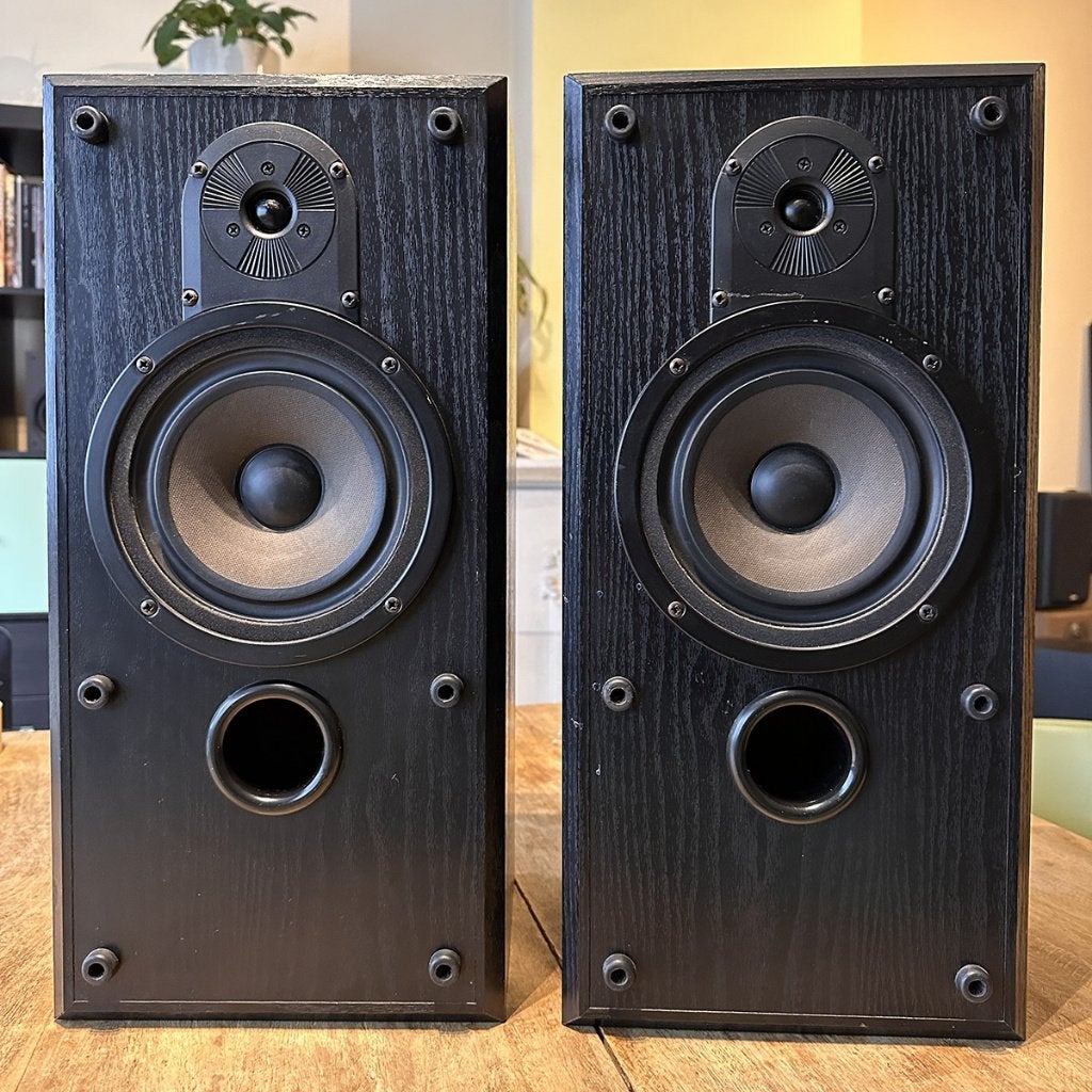 B&W vintage speakers V202, Audio, Tv en Foto, Gebruikt, Speakerset, Ophalen of Verzenden, 60 tot 120 watt