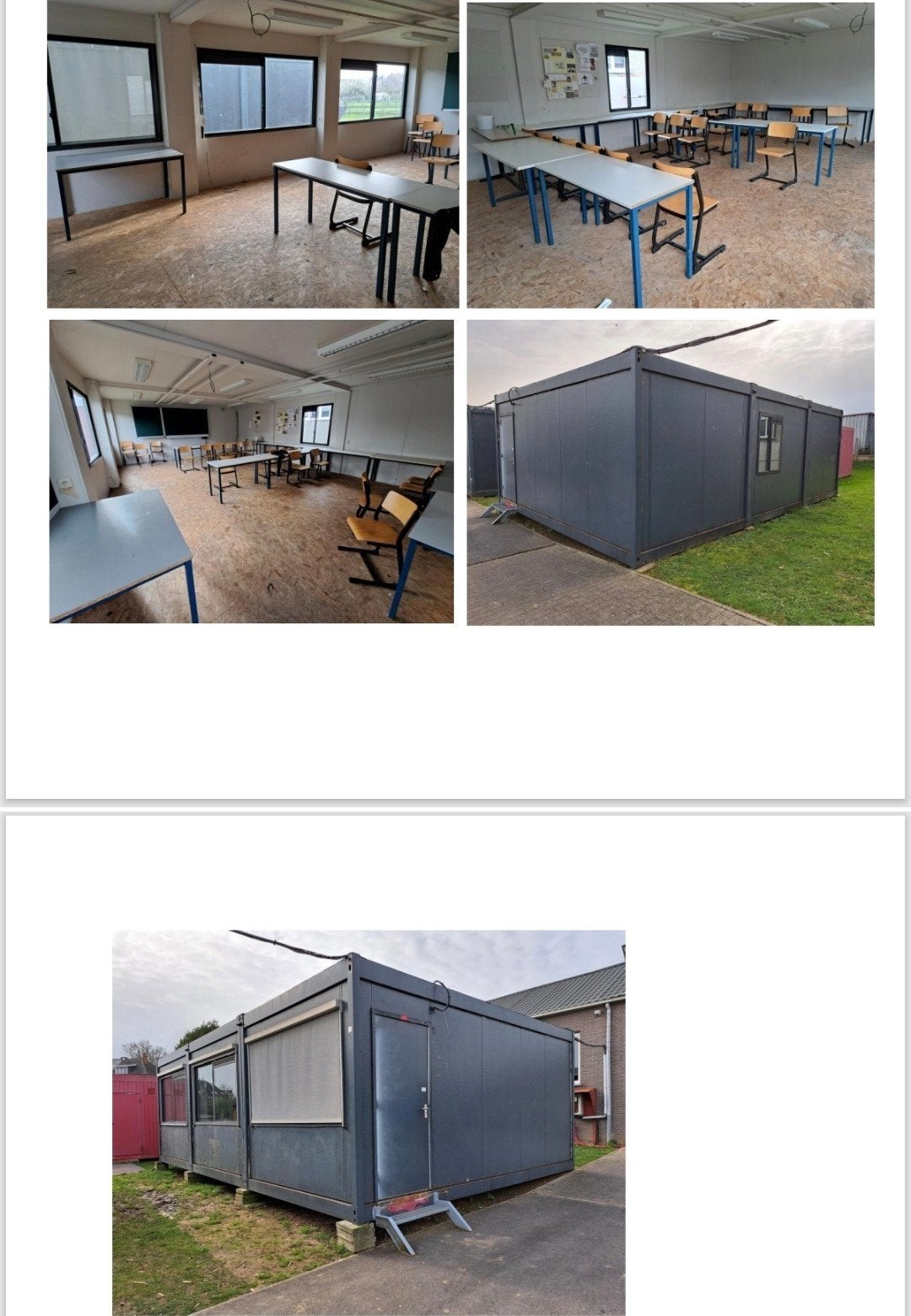 wooncontainer, Articles professionnels, Machines & Construction | Abris de chantier & Conteneurs, Enlèvement