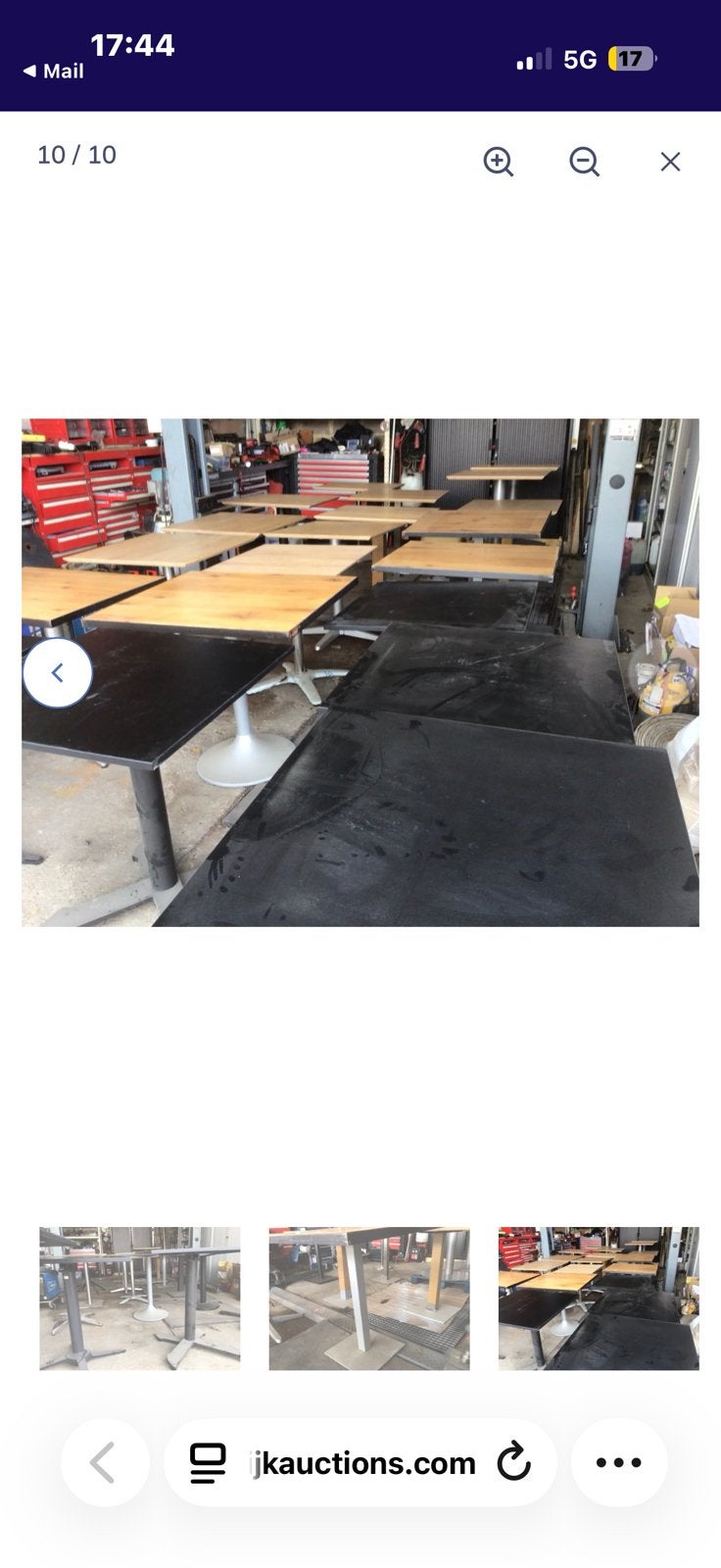 Tafels 70x70. 22 stuks, Articles professionnels, Horeca | Mobilier & Aménagement, Enlèvement