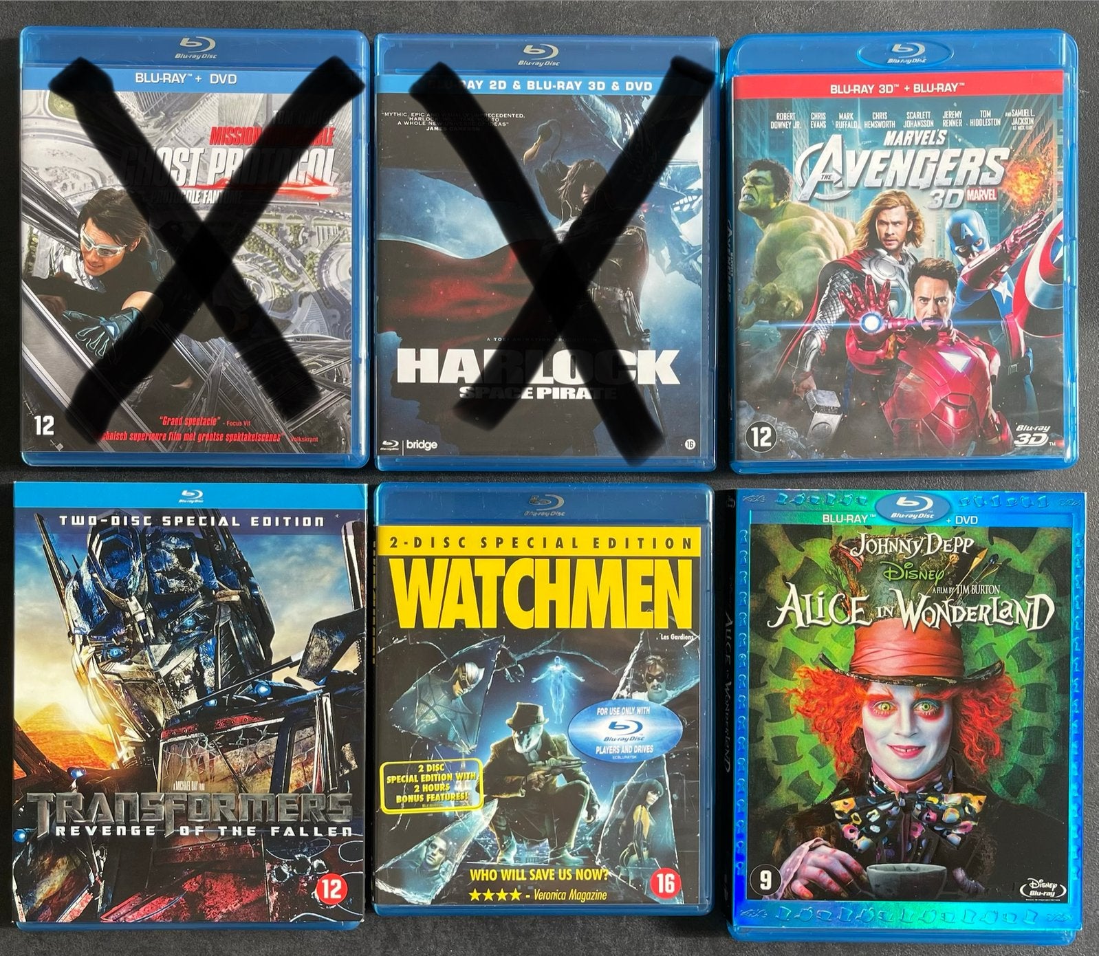 Verschillende films BLU-RAY combopack (prijs per stuk) - 15, Ophalen of Verzenden, Zo goed als nieuw, Blu-ray, Overige genres