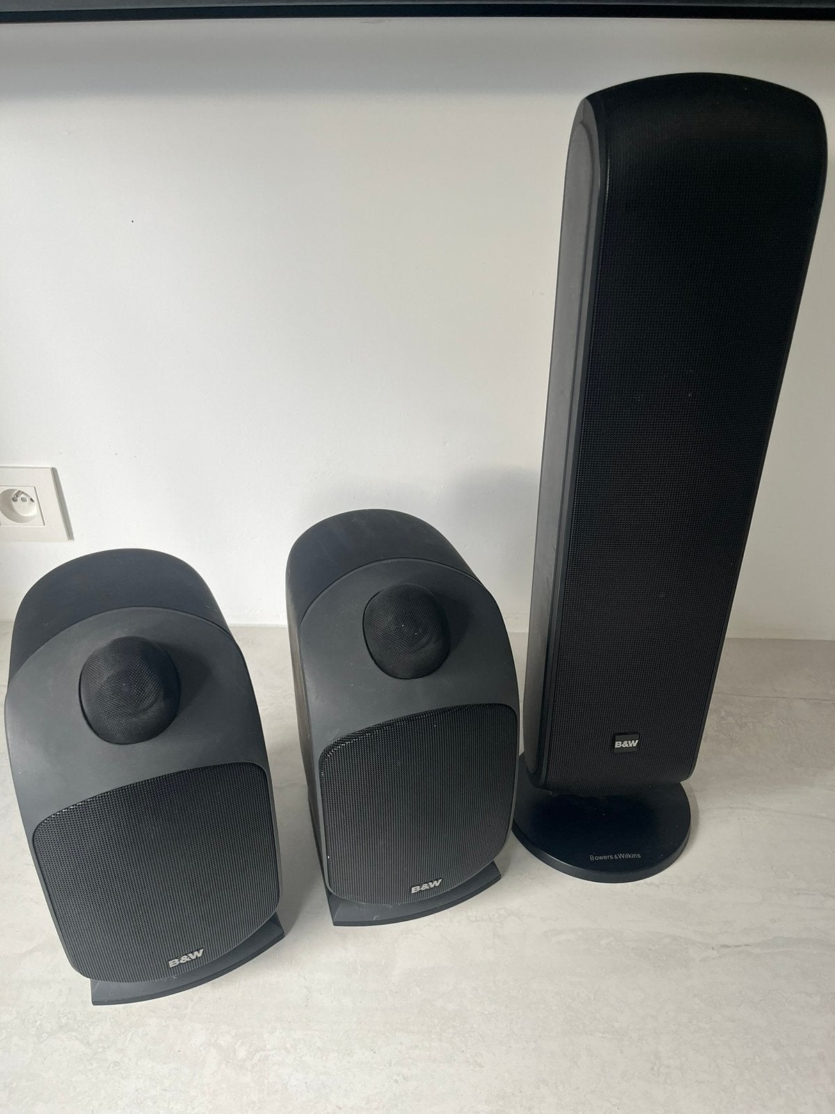Bowers & Wilkins Speakers (3 delig), Ophalen, Zo goed als nieuw