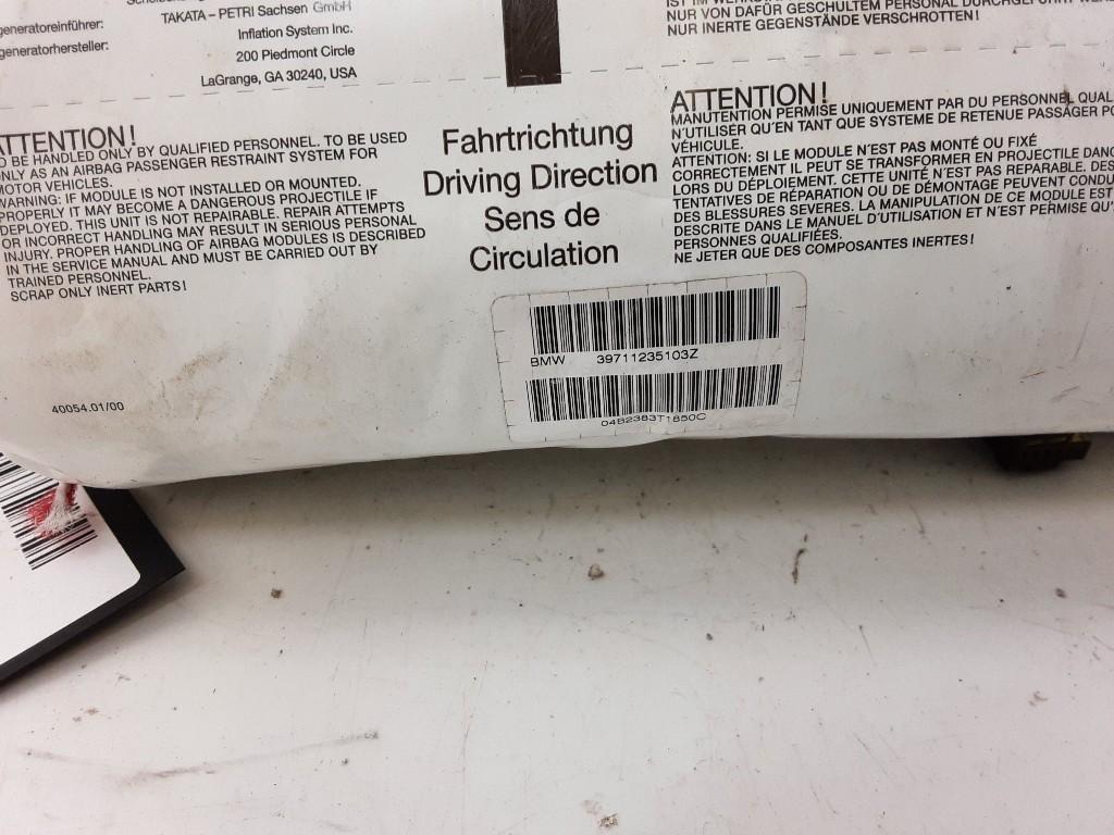 AIRBAG PASSAGIER 3 serie Touring (E46 / 3) (39711235103Z), Gebruikt, BMW