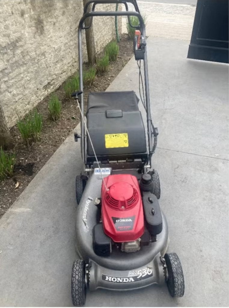honda grasmaaier hrd 536C, Ophalen, Gebruikt