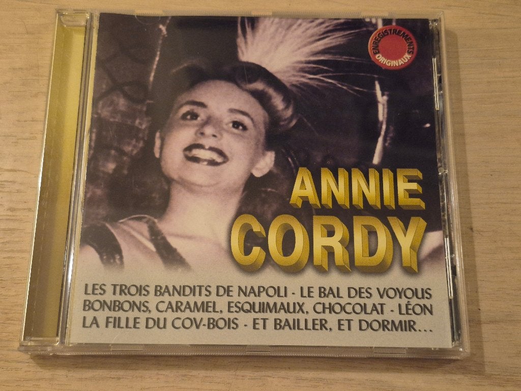 cd audio Annie CORDY, Enlèvement ou Envoi, Comme neuf, Compilation, Pop