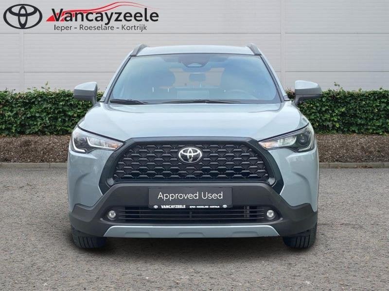 Toyota Corolla Cross Style+cam+gps+sens V+A, Autos, Argent ou Gris, Achat, Euro 6, Noir