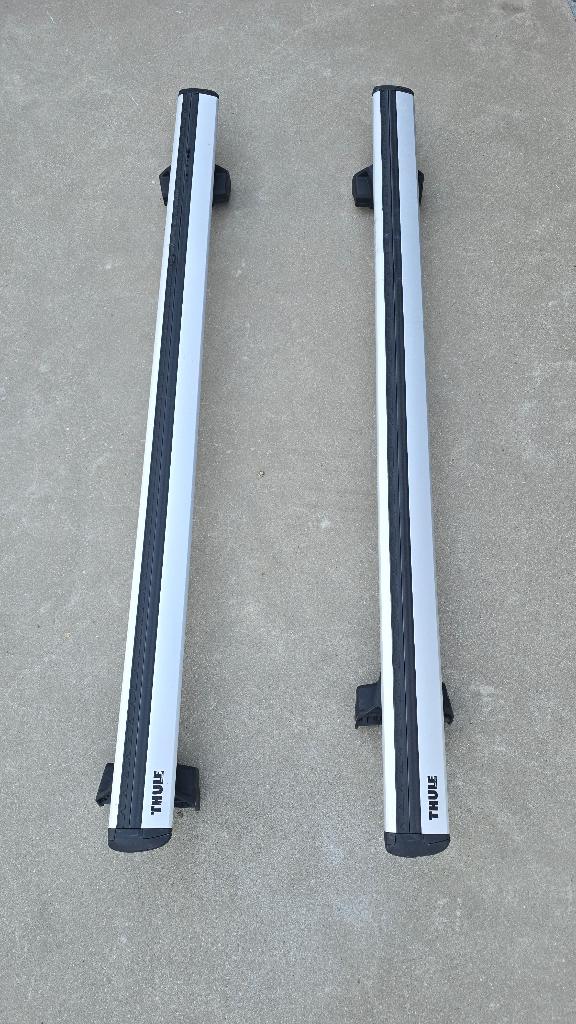 Thule WingBar Evo, Autos : Divers, Porte-bagages, Comme neuf, Enlèvement