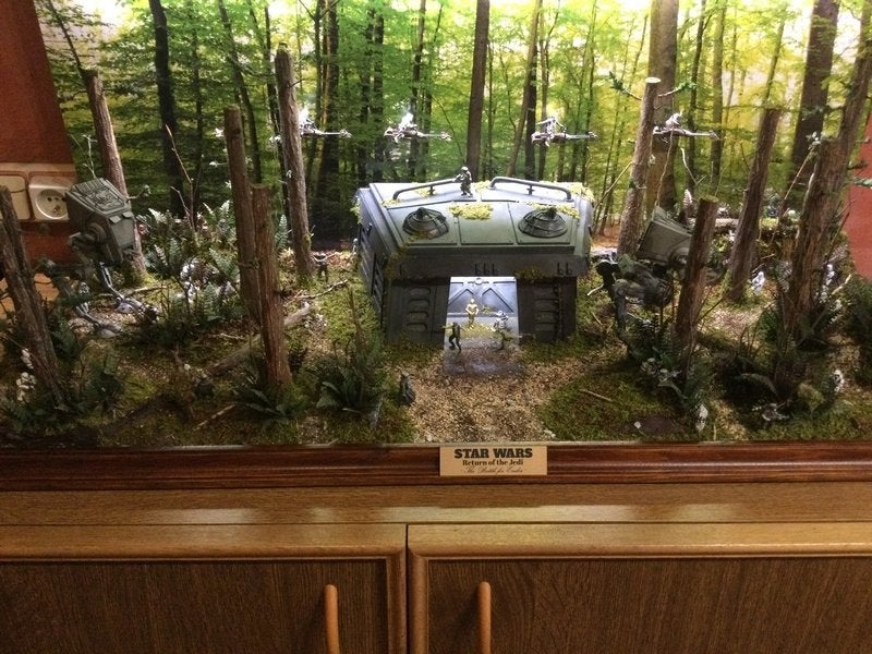 Star Wars - Diorama van „De Slag bij Endor”, Ophalen, Actiefiguurtje