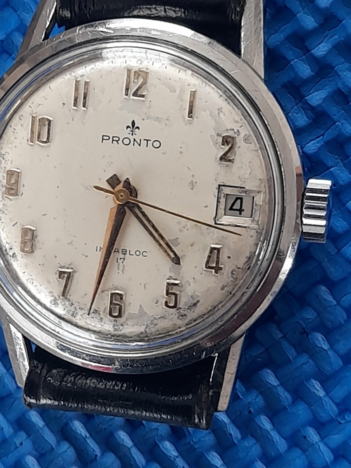 Vintage horloge Pronto Verdal, Handtassen en Accessoires, Ophalen of Verzenden